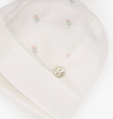 baby kit - pink flower embroidery