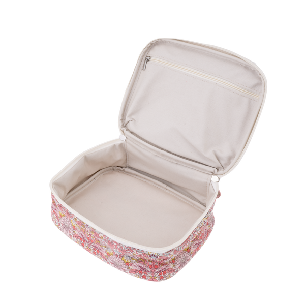 LIBERTY STRAWBERRY PINK SOFT BEAUTY BAG