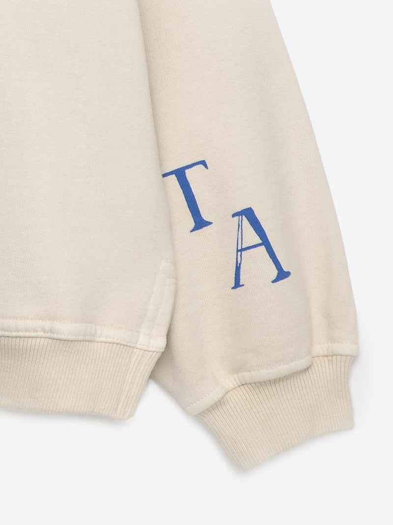 Papier Collé Bleu Sweatshirt