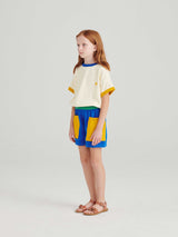 Papier Collé Couleur Knit T-shirt & Shorts