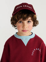 Cap Nº01 Burgundy Red