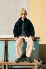 Beige Loose-Fit Pant