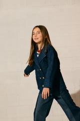 Denim Jacket & five pockets trousers