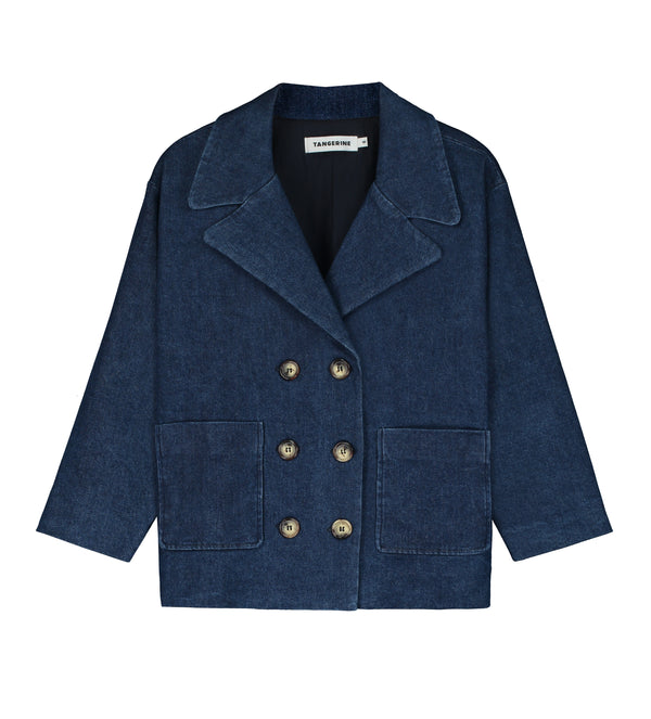 Denim Jacket & five pockets trousers