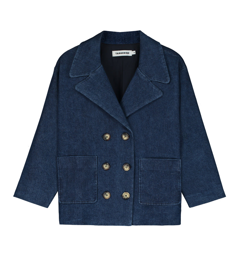 Denim Jacket & five pockets trousers