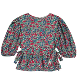 LIBERTY PUFF SLEEVE BLOUSE & MIDI SKIRT