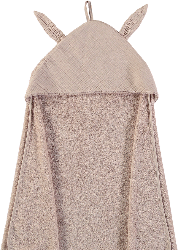 Nude Towel /Cape with Ears