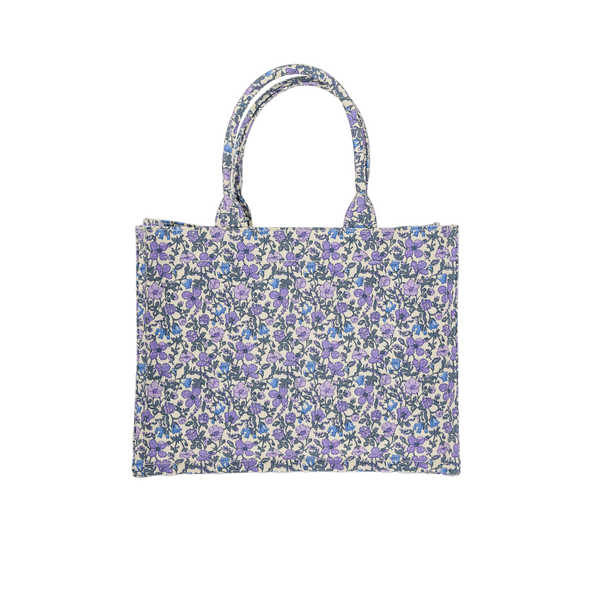 LIBERTY MEADOW LAVENDER MINI TOTE BAG