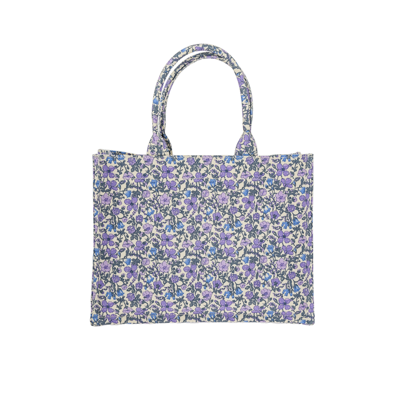 LIBERTY MEADOW LAVENDER MINI TOTE BAG