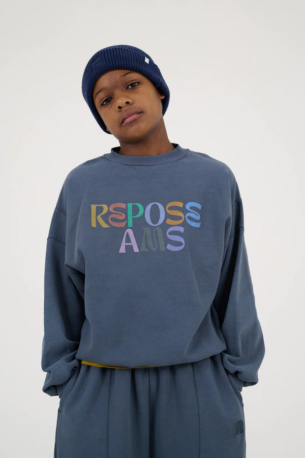 Crewneck Sweater | Washed Iron Grey