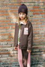 Good News Club bicolor denim Outfit Set