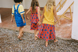 Boat t-shirt & Boats all over long skirt
