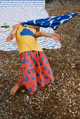 Boat t-shirt & Boats all over long skirt