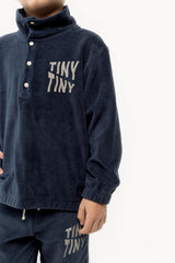 TINY WAVES MOCKNECK SWEATSHIRT & SWEATPANTS "Outfit Set"