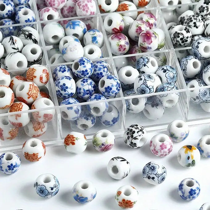 Chinese Style Porcelain Beads
