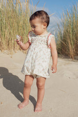AGATA hand- smocked romper