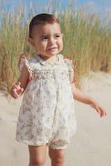 AGATA hand- smocked romper