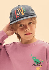 Navy Love Rope Cap