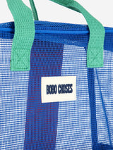 BC Color Block Mesh Backpack & Pouch