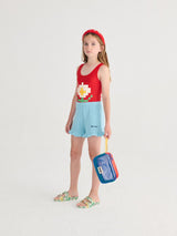 Pixel Daisy Swimsuit & Short