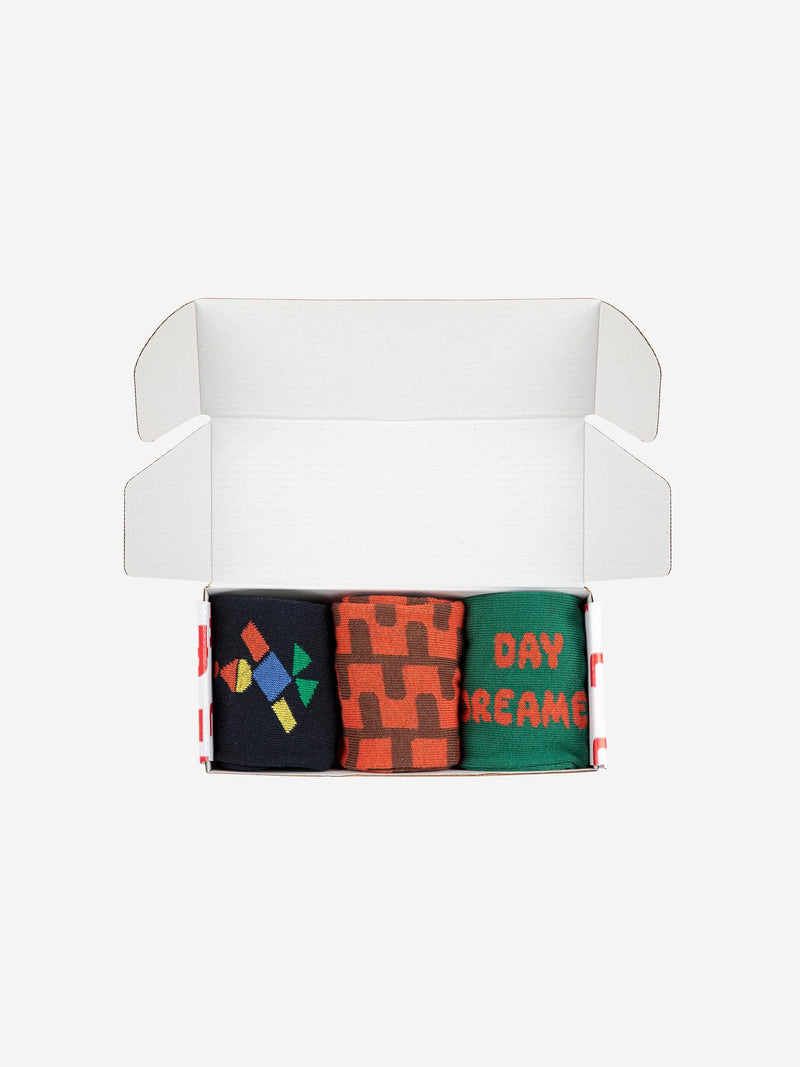 Day dreamer socks pack x 3