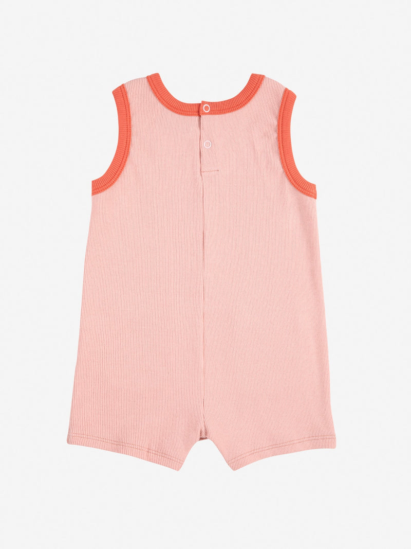 Baby Smiling Pink Playsuit