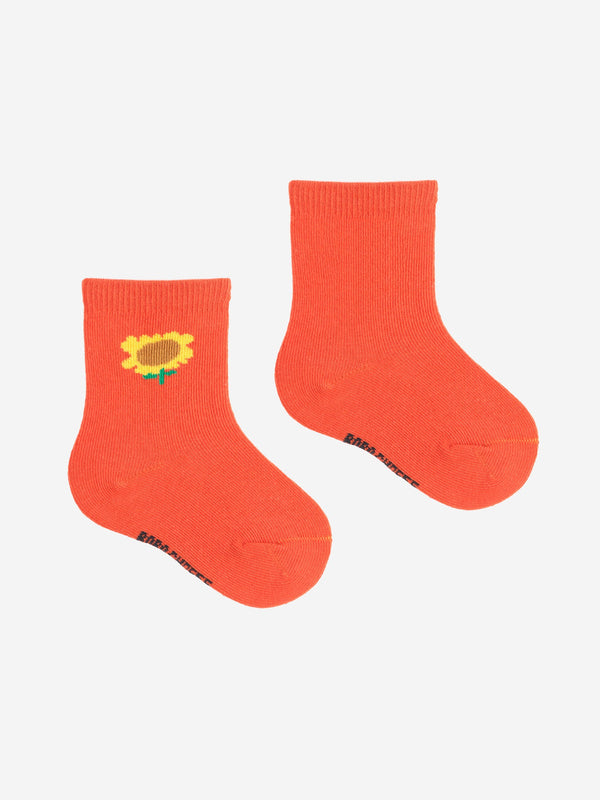 Baby Sunflower short socks pack x2 Socks