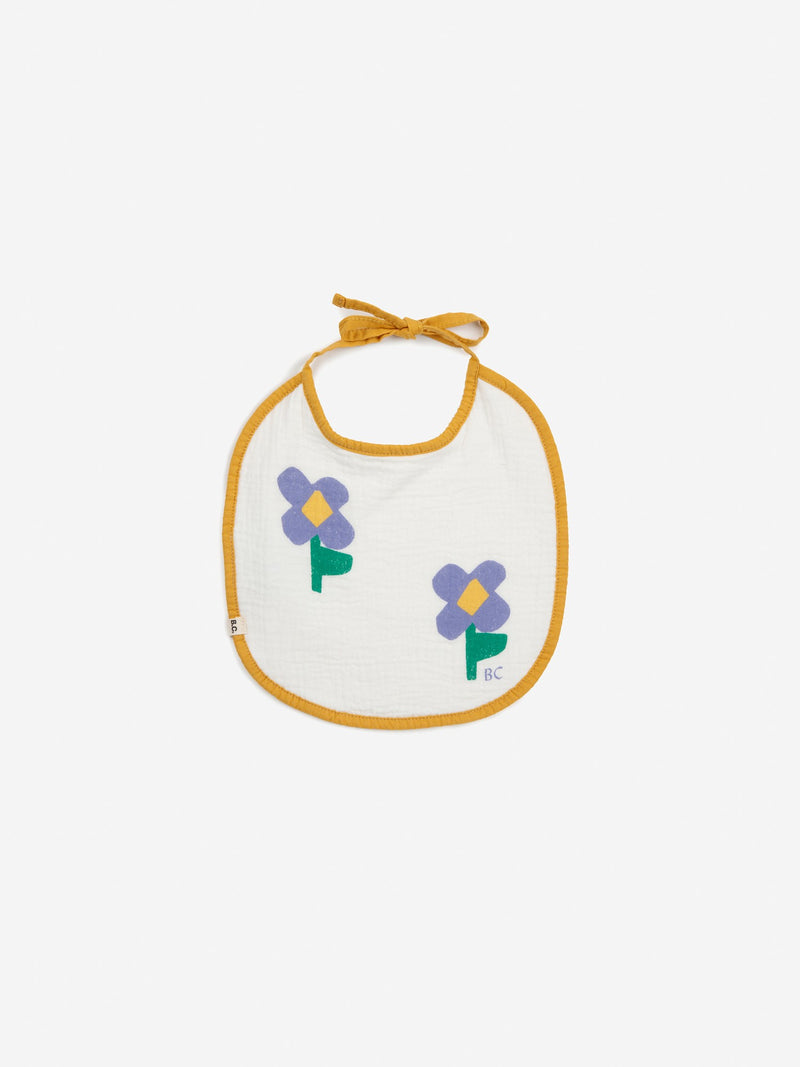 Pansy Flower bib set