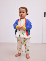 Baby Color Block V-neck Cardigan