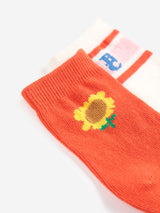 Baby Sunflower short socks pack x2 Socks