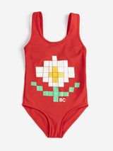Pixel Daisy Swimsuit & Short