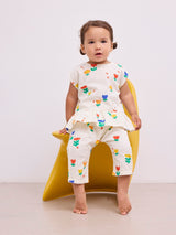 Baby Garden Party all over blouse & Pants