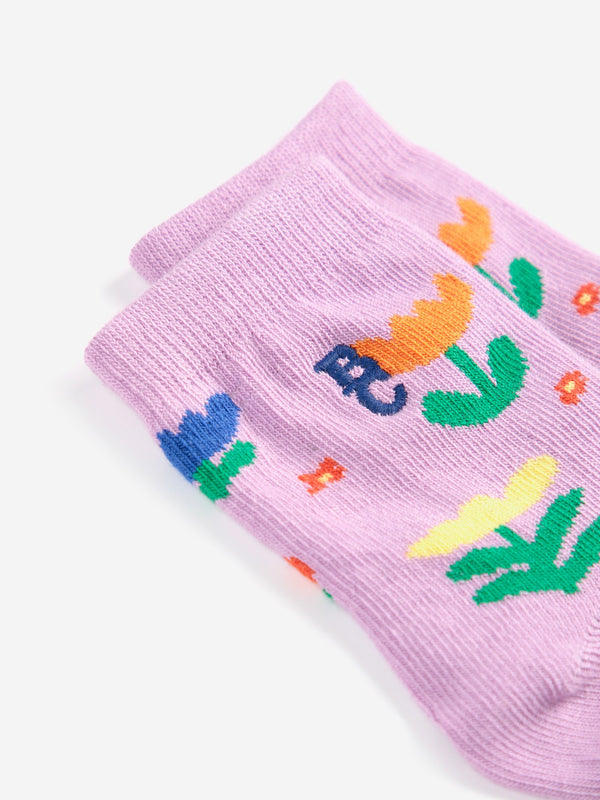 Baby Garden	Party all over short Socks