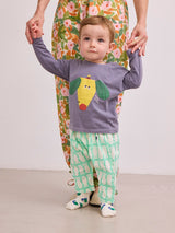 Baby Lucky Fish all over woven blouse & Pants