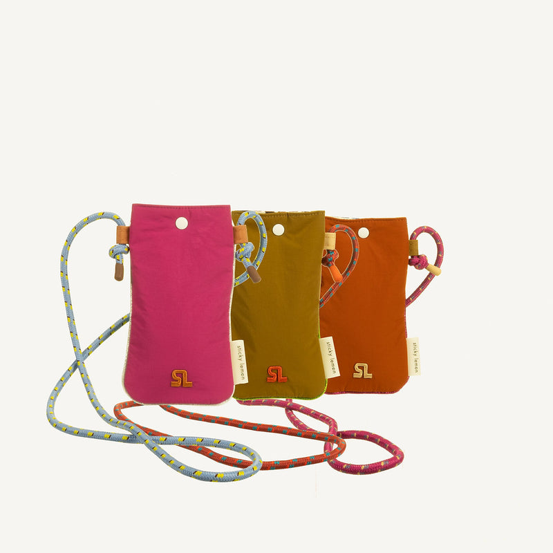 Medal Brass Phone Pouch