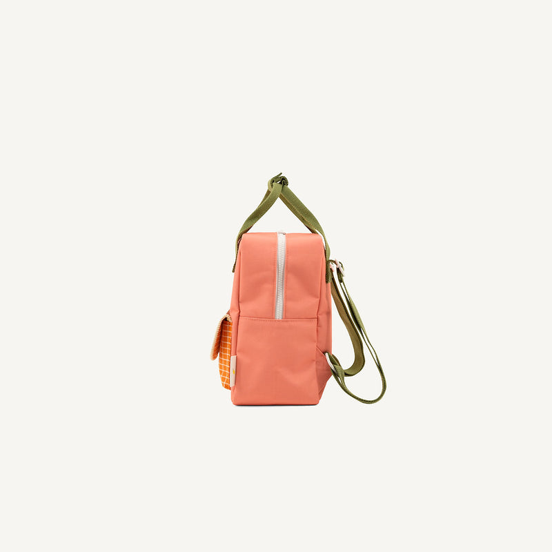 Flower Pink Small Backpack