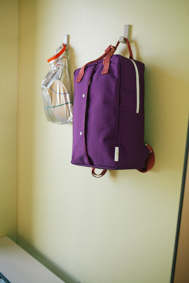 purple tights Large backpack