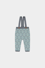 Steel Baby Cardigan & Overall