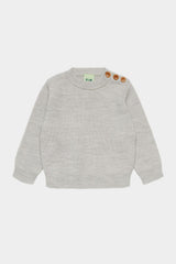 Light Grey Melange Baby Set