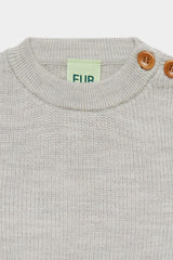 Light Grey Melange Baby Set