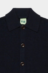 Dark Navy Felted Jacket & Pants