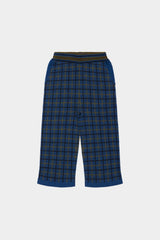 Dark Navy Checkered Jacket & Pants