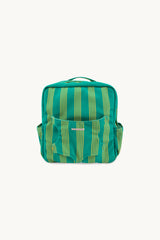 GOMMU STRIPED BACKPACK *GREEN*