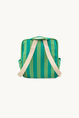 GOMMU STRIPED BACKPACK *GREEN*