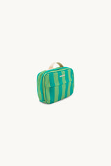 GOMMU STRIPED POUCH *GREEN*