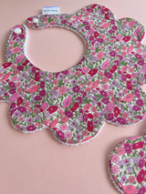 Poppy Forest Pink & Purple Bib