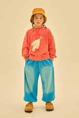 Red Bird Sweatshirt & Pants "Outfit Set"