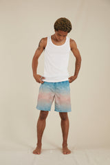 GOODBOY Blue Rainbow Bermuda Shorts (adults)