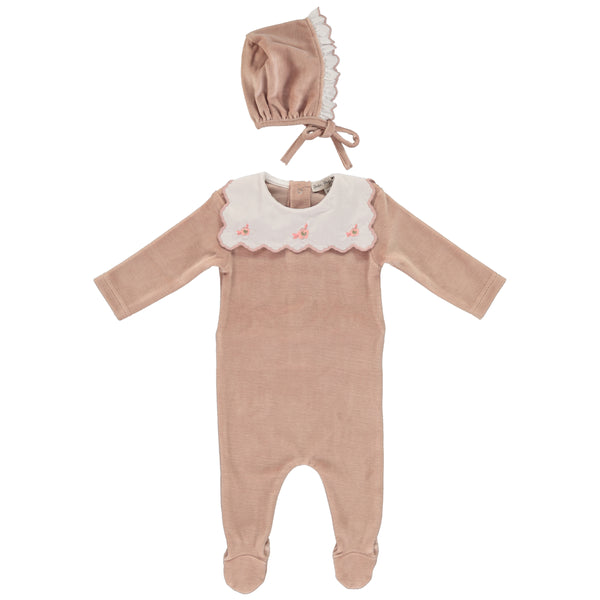 Dusty rose Bella Baby Set