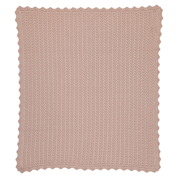 Silvia Dusty Pink Blanket